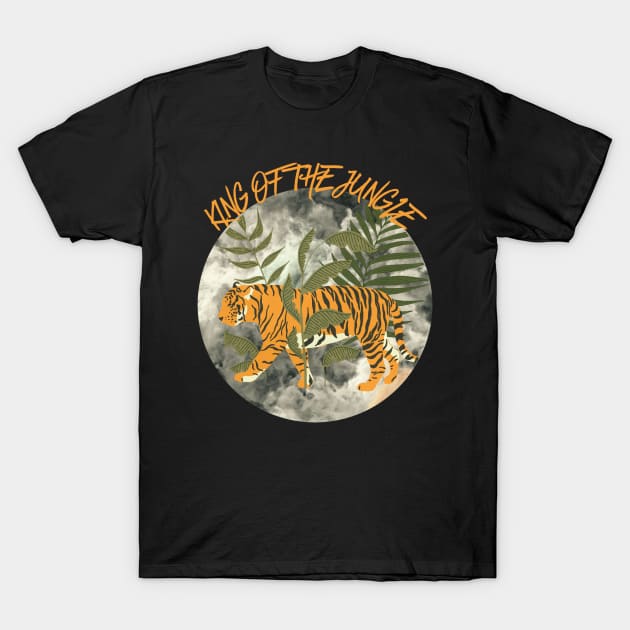 King Of The Jungle - Cute Tiger T-Shirt by Animal Specials